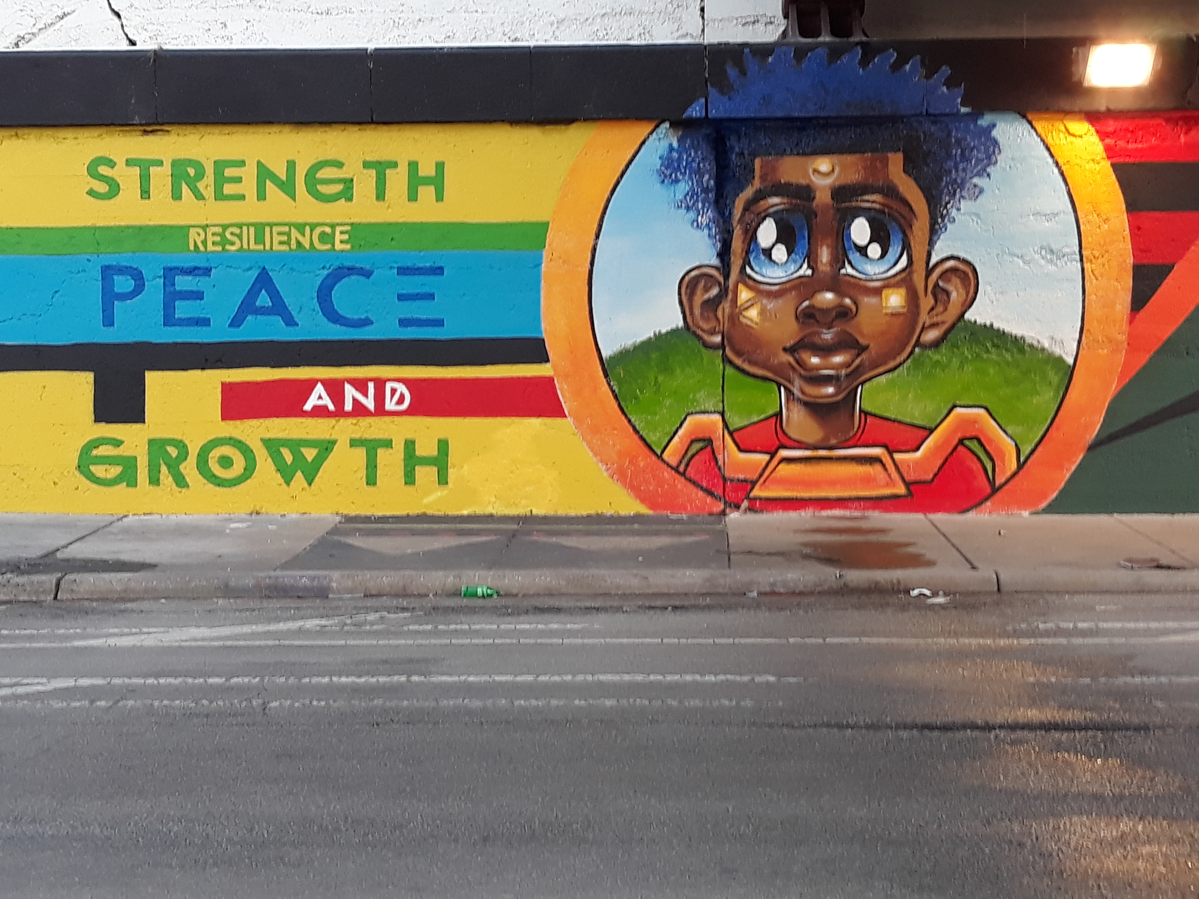 Englewood Chicago wall painting art