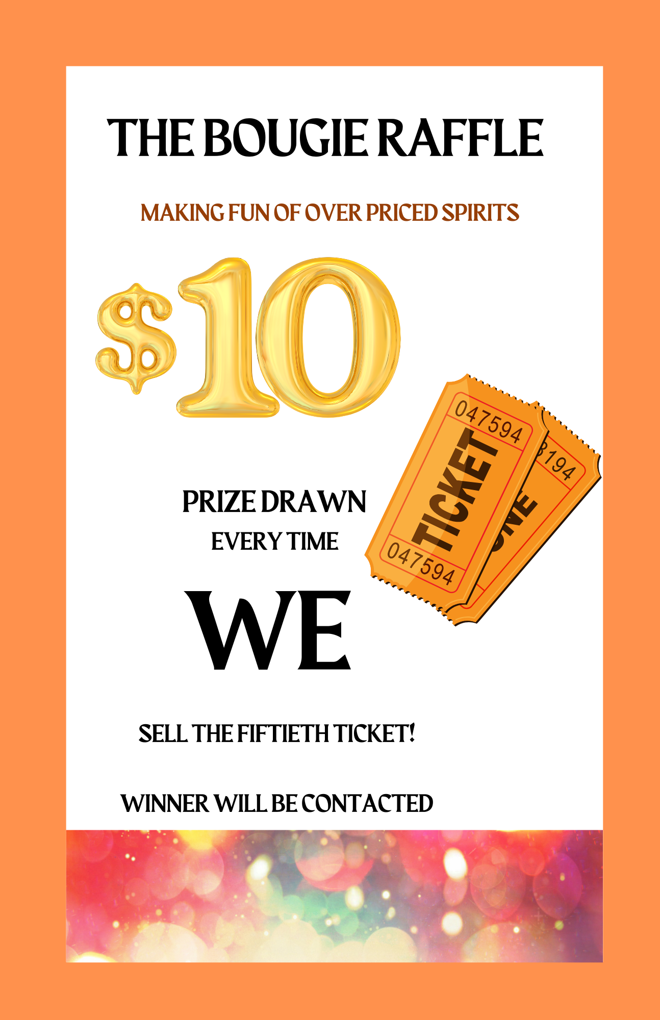 raffle flyer