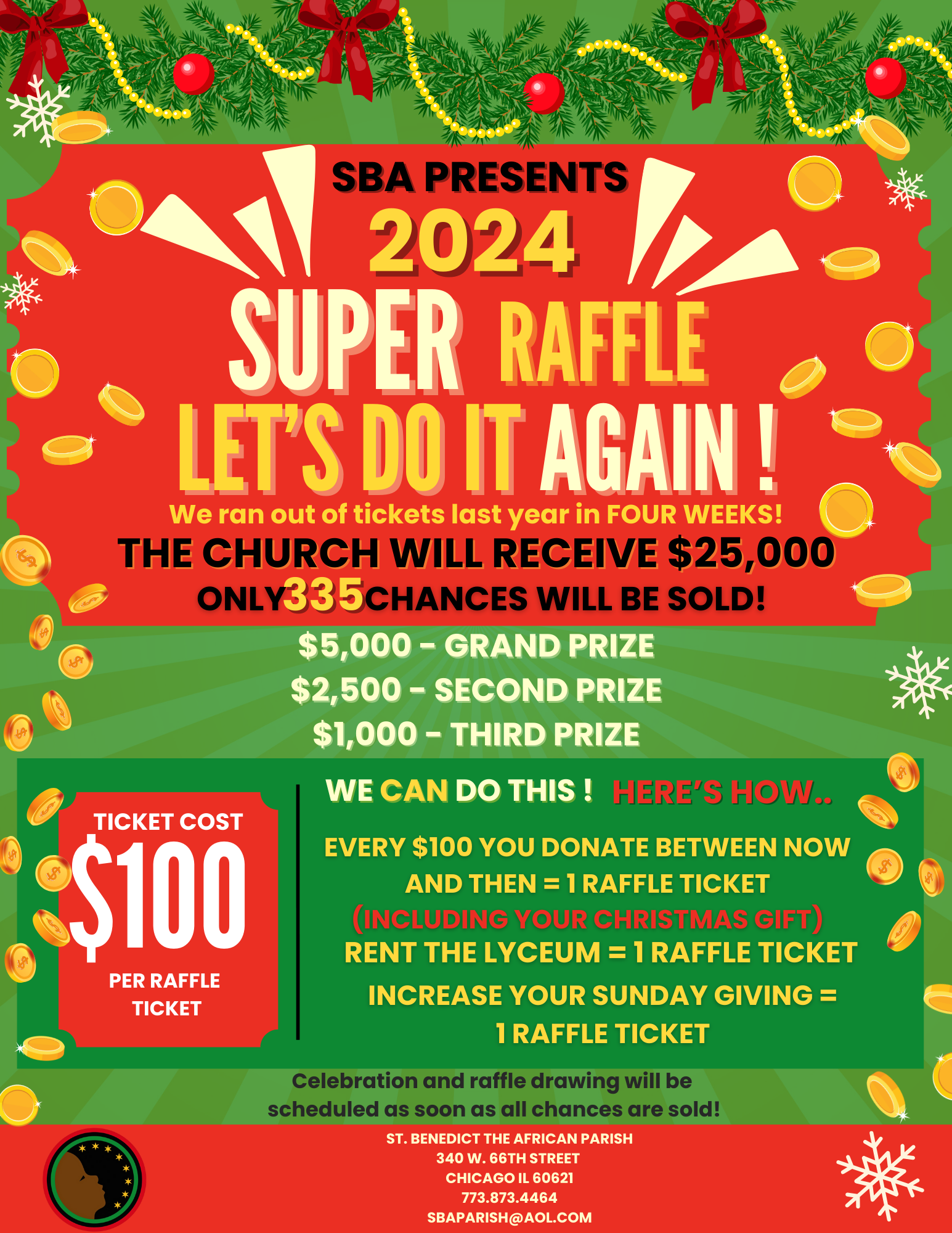 raffle flyer