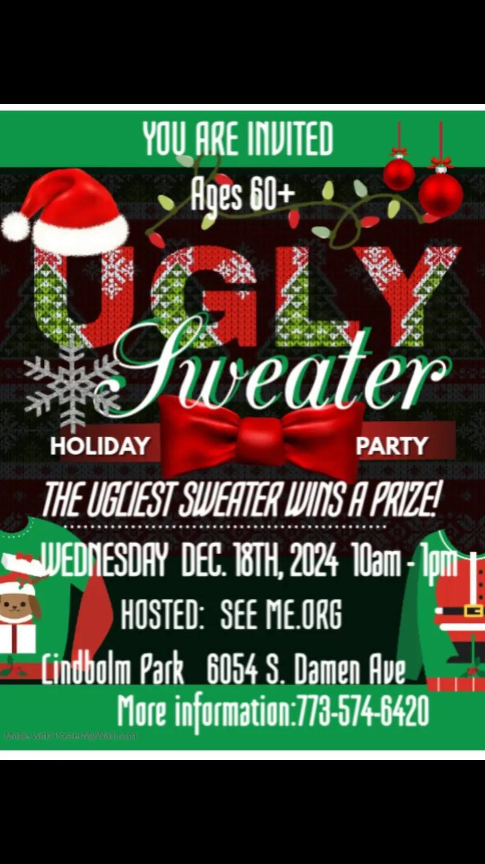 sweater flyer